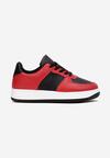 Czerwono-Czarne Sneakersy Coralin