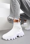 Białe Sneakersy Langaria