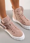 Różowe Sneakersy Mellialla