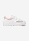 Biało-Różowe Sneakersy Cillastis