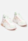 Biało-Różowe Sneakersy Actiope