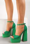 Zielone Sandały Lexi