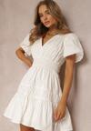 Biała Sukienka z Bawełny Philede