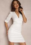 Biała Sukienka Theophosa