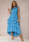 Niebieska Sukienka Iomaia