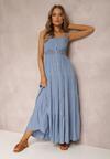 Niebieska Sukienka Sinaya
