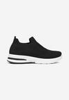 Adidași negri slip-on cu talpă plată Sheina