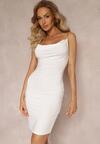 Biała Sukienka Endica