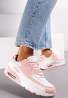 Sneakers Roz Platforma cu Talpa Groasa Eleani