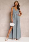 Rochie Gri Maxi Cloș Claudi