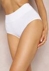 Białe Modelujące Majtki High Waist Brykalyn