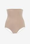 Beżowe Modelujące Majtki z Wysokim Stanem Everise