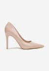 Bej Clasic Pantofi cu Toc Stiletto Rtivime
