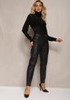 Pantaloni Negrie Standard Imitatie de Piele Enjala