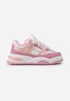 Sneakers Roz cu Talpă Groasă și Sistem de Închidere cu Șiret Gros Iniestra