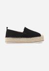 Espadrile Negre pe Platformă Împletită Tilia