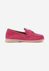 Mocasini Fucsia cu Pandantiv Lacăt Lorniwas