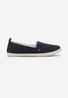 Tenisi bleumarin slip-on cu vârful rotund Namenna