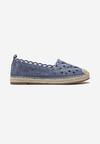 Espadrile Bleumarin Ajour Talpa Joasa Impletitura Nariel