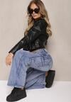 Jasnoniebieskie Jeansy High Waist o Kroju Palazzo z Szerokimi Nogawkami Xavina