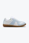 Sneakers Albastru-Alb cu Cusături Decorative Sumina
