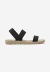 Sandale Sport Negre Slip-On cu Barete Elastice Adrasttea