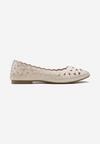 Balerini Casual Bej Cu Model Aжур Tokamo