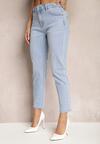 Jasnoniebieskie Jeansy Mom Fit Telenise