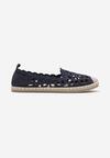 Espadrile Bleumarin de Încălțat cu Partea Superioară din Plasă și Împletitură Bellaglow
