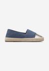 Espadrile Albastre cu Vârf Decorativ pe Talpă Împletită Effiel