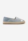Espadrile Bleu Deschis cu Vârf Decorativ pe Talpă Împletită Effiel