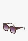 Ochelari de soare maro Cat Eye Gioria