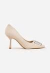 Pantofi stiletto Lalabria Bej