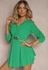 Rochie Verde Deschis Clos Lanț Uvolia