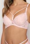 Sutien Full Cup Roz Tămălie cu Dantelă Tinallore