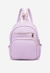 Rucsac Violet cu Fermoar Finisat cu Barete Reglabile Detașabile Nelda