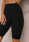 Czarne Kolarki Szorty High Waist Vimalines