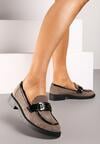 Mocasini bej