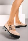 Pantofi casual bej