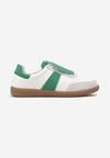 Sneakers Alb cu verde