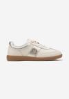 Sneakers Erisida Bej cu auriu