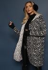 Cardigan Riaverna Negru cu alb