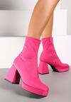 Botine Marilaine Fucsia