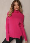 Pulover pe gât Cialisea Fucsia