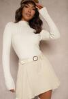 Pulover Tiathena Bej deschis