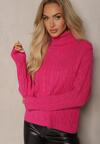 Pulover pe gât Cialisee Fucsia