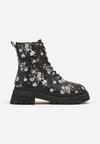 Botine Daitara Negru cu alb
