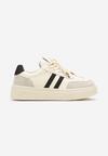 Sneakers Tialise Alb cu negru