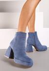 Botine Calindria Albastre