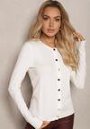 Cardigan Ivalithea Alb